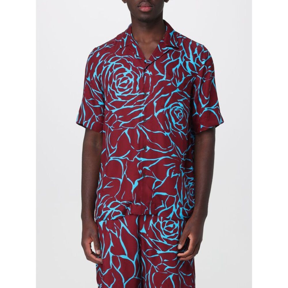 Dries Van Noten Shirt Men Burgundy